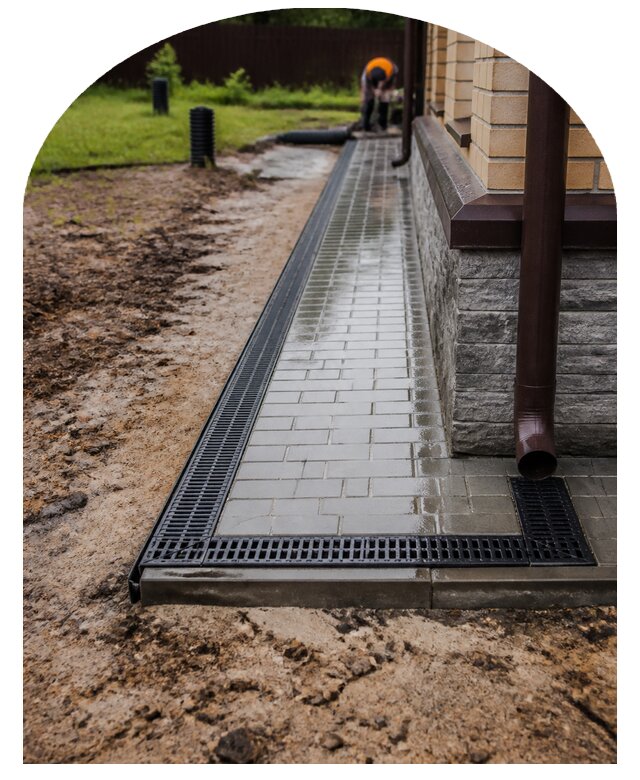 Ливневая канализация на участке в Северске от 3638 р. | Метпроект-Свк